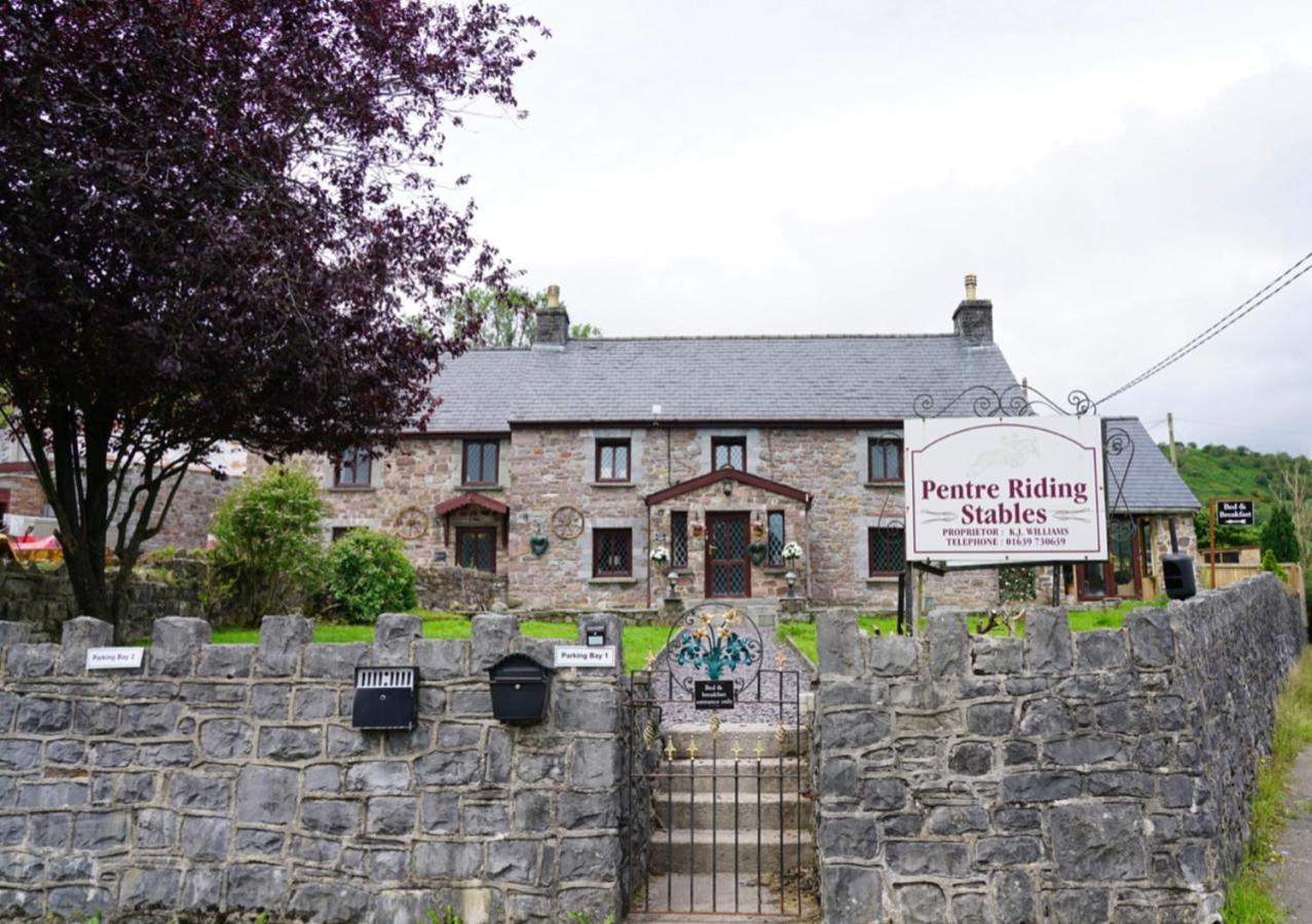 Hotel Pentre Riding Stables Abercraf Exteriér fotografie